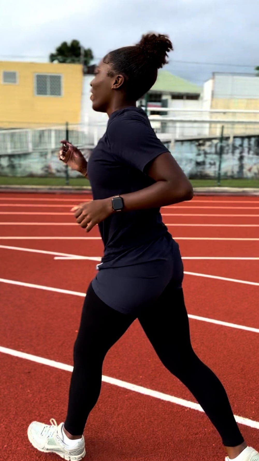 Course d’endurance sur piste d’athlétisme